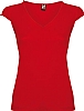 Camiseta Mujer Cuello Pico Martinica Roly - Color Rojo 60